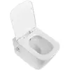 BelBagno BB7106CH-TOR-BS/SC Унитаз подвесной безободковый со смывом "Торнадо", с функцией биде и смесителем, с сиденьем дюропласт soft close