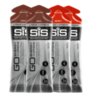 Набор углеводных гелей с кофеином SIS Go Isotonic Gel + Caffeine 60 мл ягоды-кола - 1