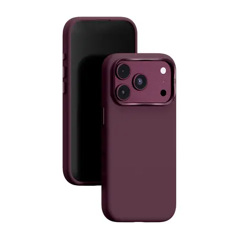 Чехол VLP iPhone 18 Pro Aster Pro Case с MagSafe темно-вишневый