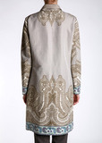Пальто из хлопка и льна ETRO