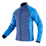 Утеплённый лыжный костюм 905 Victory Code Storm Active Blue с лямками мужской