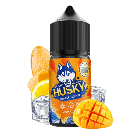 Жидкость HUSKY IMPORT MALAYSIAN SALT (20MG STRONG) 30 ml - Jungle Hunter (Манго с цитрусом)