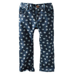 OSH KOSH Джинсы в цветочек ДН37