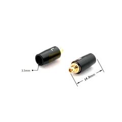 Разъём для ремонта наушников Sennheiser IE300, IE900, AKG N5005 (Серебро)