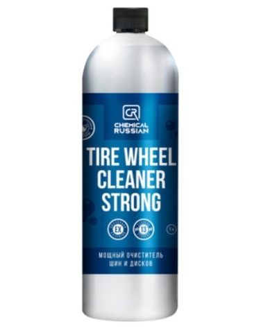 Chemical Russian Tire Wheel Cleaner Strong - мощный очиститель шин и дисков, 1 л
