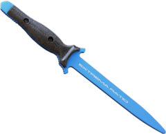 Фото Нож тренировочный Extrema Ratio Suppressor (blue), материал алюминий, рукоять полиамид, синий