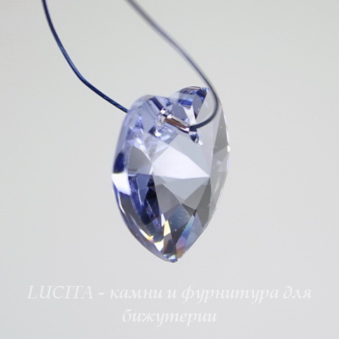 6228 Подвеска Сваровски Сердечко Provence Lavender (14,4х14 мм) ()