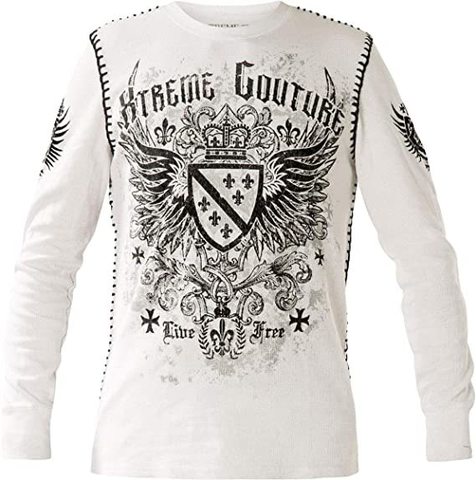 Xtreme Couture | Пуловер мужской Legion White Thermal X1783I от Affliction перед