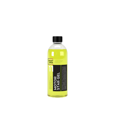 Smart Open 11 MOTORSTAR GEL Диэлектрический гидрофобный гель концентрат для мойки двигателя, 1л