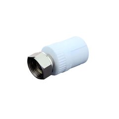 PPR ViEiR Муфта полипропиленовая 20х3/4", комбинированная, с накидной гайкой, внутренняя резьба, 1 шт