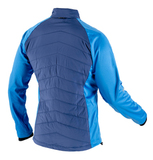 Утеплённый лыжный костюм 905 Victory Code Storm Active Blue с лямками мужской