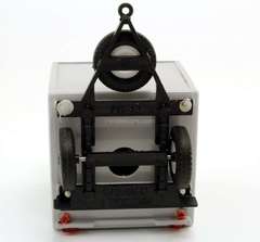 Trailer UAZ Van delivery of products, spare parts, goods 1:43 Agat Mossar Tantal