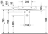 Duravit DuraSquare 2353600071 Раковина мебельная