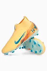 Бутсы Nike Zoom Mercurial Superfly 10 Academy Mbappe FG/MG Junior - оранжевый