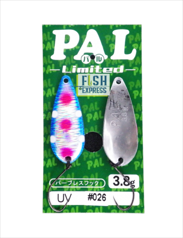ТОП 1 Блесна колеблющаяся на форель FOREST PAL LTD 3.8г # 026 UV NEW