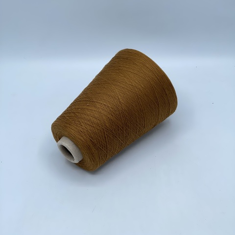 Бобинная пряжа,Cotton , 2540м. 100%Хлопок, Ореховое пралине(380), 39110