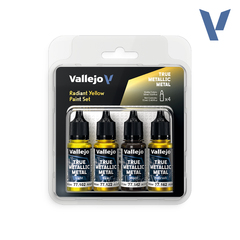 Vallejo True Metallic Metal - набор Radiant Yellow