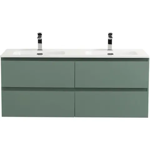 BelBagno KRAFT-1200-4C-SO-VO База под раковину подвесная с фрезерованными ручками по всей длине фасада с чет-мя выкатн. ящ., Еловый Мат., 1200x455x500