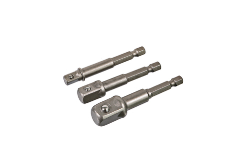 Набор адаптеров для торцевых головок 3 шт., 1/4", 3/8", 1/2" Sturm!
