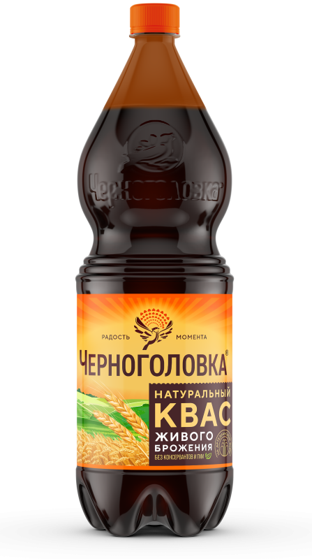 Черноголовка Квас 2 л ПЭТ