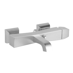Gessi Mimi 31113#149 Смеситель для ванны однорычажный с автоматическим переключателем ванна/душ, цвет: Finox фото