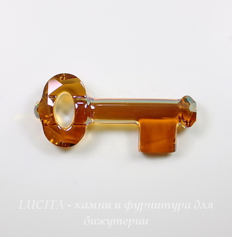 6919 Подвеска Сваровски Ключик Crystal Copper (50 мм) ()