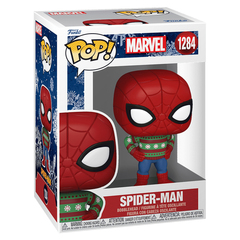 Funko POP! Bobble Marvel Holiday Spider-Man in Sweater (1284)