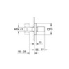 GROHE Universal Cube 19910000 Вентиль встраиваемый
