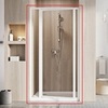Ravak Supernova SDOP-80 03V40100Z1 Дверь для душевого уголка поворотная 80х185 см