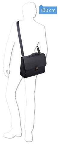 Портфель Piquadro Black Square, синий, кожа натуральная (CA3111B3/BLU)