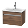 Duravit Ketho KT642207979 База под раковину 410x600x385, 1 выдв. ящик, цвет орех натуральный
