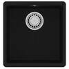 Lemark Sinara 9910061 Кухонная мойка 400-U подстольного монтажа из кварцгранита цвет: Антрацит