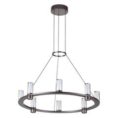 7143/55L HIGHTECH ODL26 513 светильник темный никель/акрилл/металл IP20 LED 45W 4260Лм 3000K 180° 220V DEFANCE