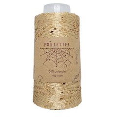 Paillettes на конусе 005 (бежевый)