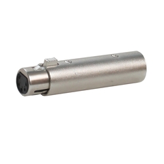 INVOTONE AD350 - переходник 3P XLR папа, 5P XLR мама, корпус металл