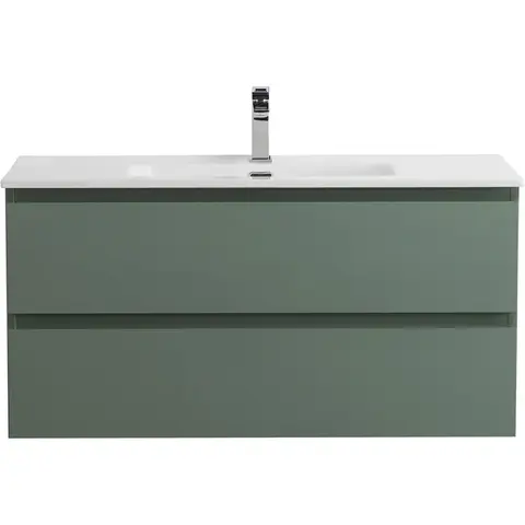 BelBagno KRAFT-1000-2C-SO-VO База под раковину подвесная с фрезерованными ручками по всей длине фасада с двумя выкатн. ящ., Еловый Мат., 1000x455x500