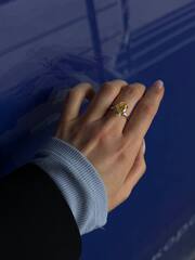 Кольцо с овальным камнем / Oval Ring