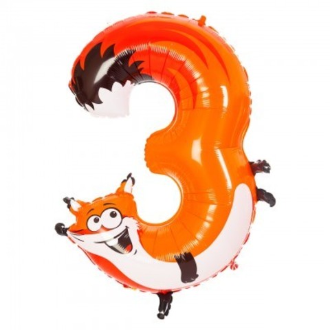 Цифра гелиевая 3 