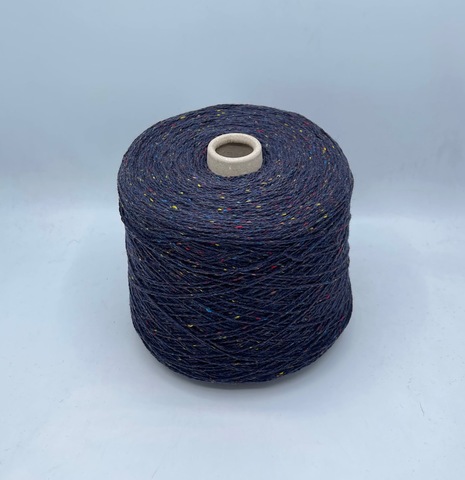 G&G Filati (пр.Италия),art-Tweedwool 400/100гр,70%Меринос 30%Шелк , цвет-Звездное небо, твид. арт.32078