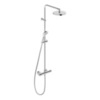 Duravit B.1 B14280008010 Душевая колонна с термостатическим смесителем, верхним душем, штангой и лейкой, цвет: хром