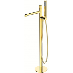 BelBagno Uno UNO-FMT-ORO Смеситель для ванны напольный, цвет: золото фото