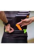 Поясная сумка на молнии Powerup Elastic Lemon маленькая