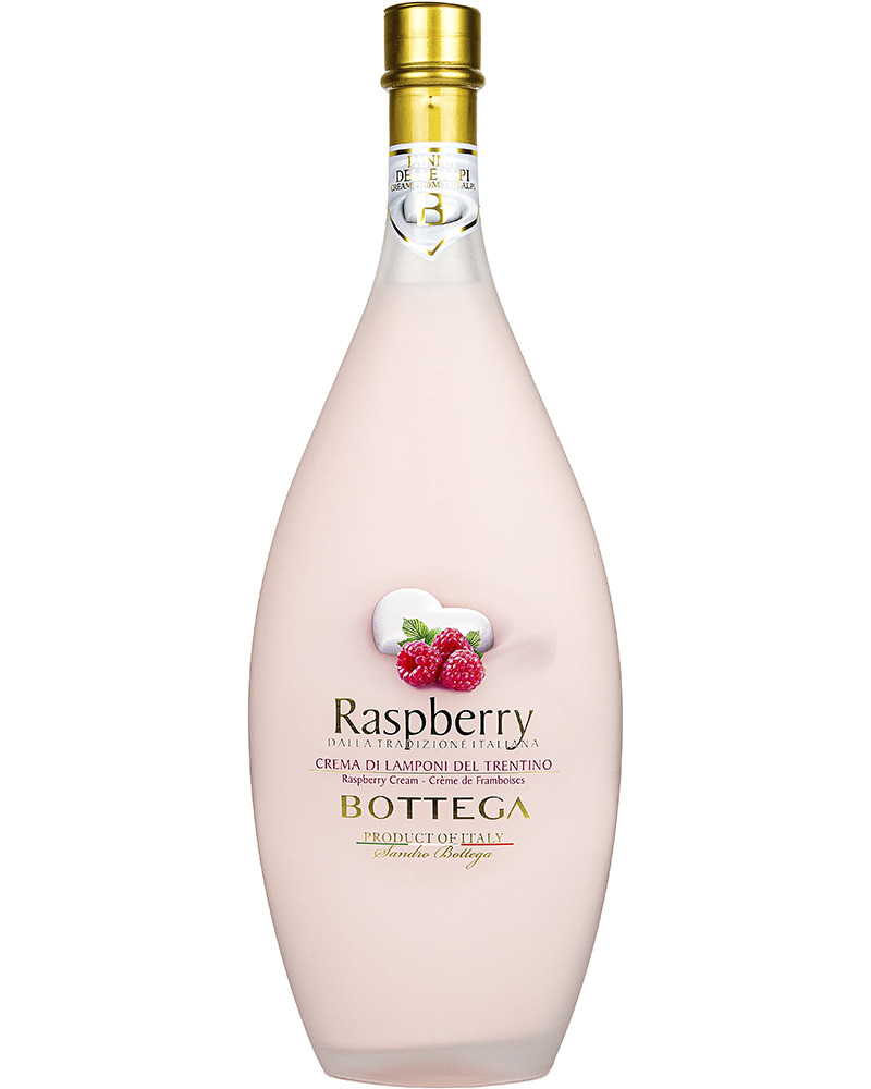Крем Ликер Bottega Малиновый 15%, 0,5 л, Италия