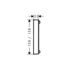 Hansgrohe ShowerSelect Glass 13604000 Удлинитель накладной панели iBox