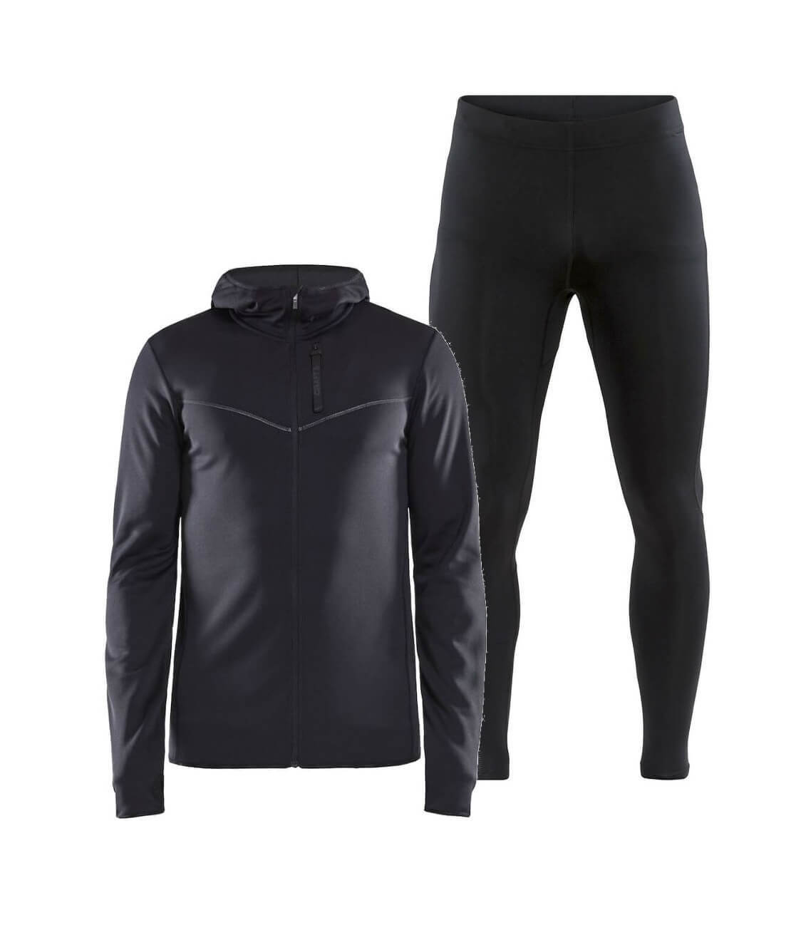 Craft Eaze Essential Compression костюм для бега мужской черный