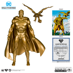 Фигурка McFarlane Toys DC: Superman (Centennial Park Tribute Statue) Gold Statue
