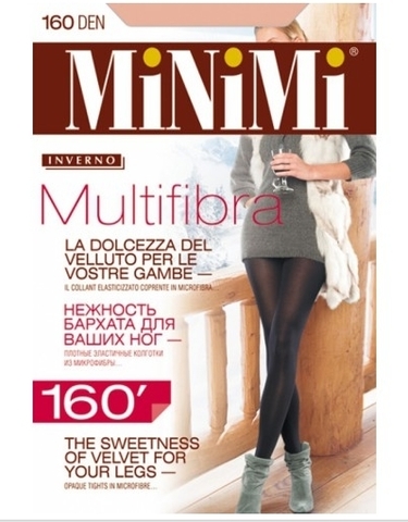 Multifibra 160 XXL колготки nero XXL (Minimi)