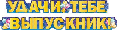 Гирлянда-буквы, Удачи тебе, выпускник, 3 м
