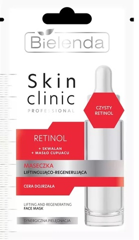SKIN CLINIC PROFESSIONAL RETINOL маска лифтинг и регенерация, 8 г