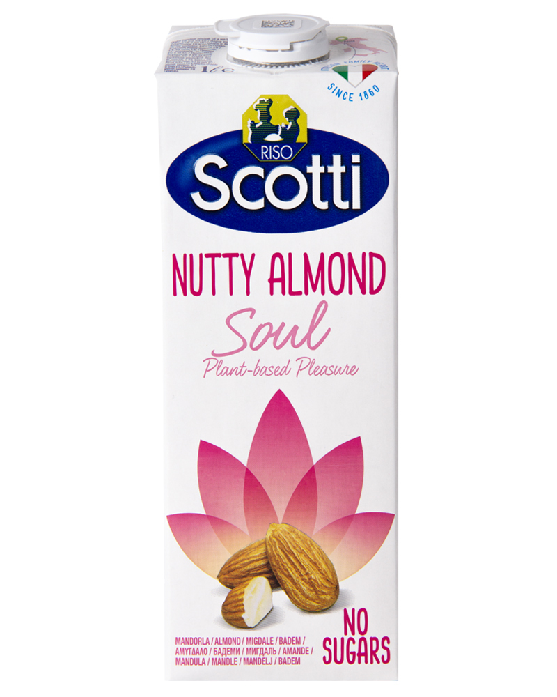 Миндальный напиток Riso Scotti с кальцием Soul 1 л